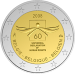 2 € Belgique 2008