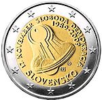 2 € Slovaquie 2009