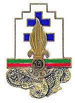 Emblème de la 13° demi-brigade de Légion étrangère