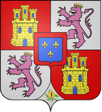 Arms of Francis of Assisi (1822-1902), King consort of Spain.png