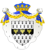 Blason Nicolas François Sylvestre Régnier (1783-1851) (Restauration).svg