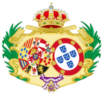 Coat of Arms of Maria Isabel of Portugal, Queen Consort of Spain.svg