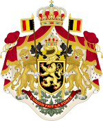 Coat of Arms of the prince Charles of Belgium count of Flanders (1921-1983).svg