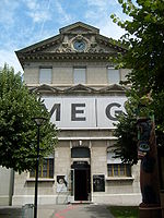 Façade du Musée d'ethnographie de Genève