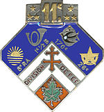 Insigne de la 11e Division d’Infanterie, DIVISION de FER.jpg