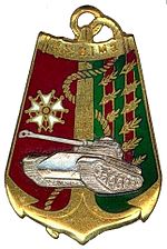 Insigne régimentaire du 43e Bataillon d’Infanterie de Marine, 9 palmes.jpg