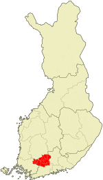 Localisation de Kanta-Häme