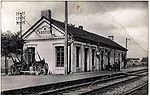 la gare d'Abscon début 20ème siècle