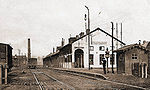 La gare de Saint-Waast vers 1950