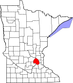 Comté de Freeborn l'État du Minnesota