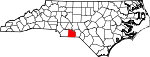 Map of North Carolina highlighting Anson County.svg