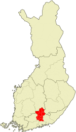 Localisation de Päijät-Häme