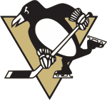 Logo des Penguins représentant un manchot qui patine.