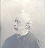 Charles-Evariste-Vital Luminais (1821-1890) photographié en 1870.
