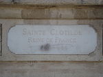 Plaque de Sainte Clothilde.JPG
