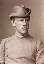 Photographie représentant Fridtjof Nansen en 1889