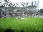 Le stade St James' Park à Newcastle.