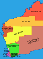 Regions of western australia nine plus perth.png