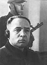 Rudolf Höss lors de son procès en 1947