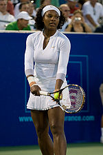 Venus Williams (gauche) et Serena Williams (droite).