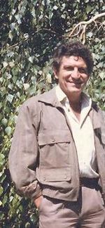 Sergio Franchi en 1986 chez des amis en Italie