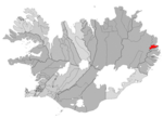 Situation de Seyðisfjörður