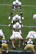 The University of Texas college football team in the I formation.JPG
