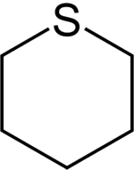 Structure du thiane
