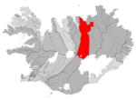 Situation de Þingeyjarsveit