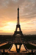 La tour Eiffel.