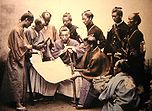 Samouraïs du fief de Satsuma lors de la guerre Bōshin
