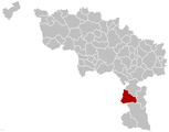 Sivry-Rance Hainaut Belgium Map.png