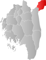 Carte de Rømskog