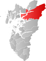 Carte de Suldal