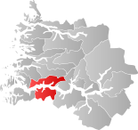 Carte de Høyanger
