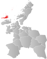 Carte de Frøya