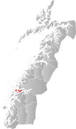 Carte de Nesna