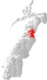 Carte de Sørfold