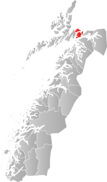 Carte de Tjeldsund