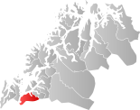 Carte de Skånland