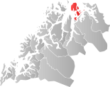 Carte de Skjervøy