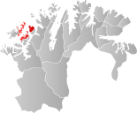 Carte de Hammerfest