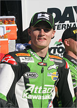 Chaz Davies à Daytona en 2008