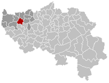 Situation de la commune dans l’arrondissement de Waremme et la province de Liège
