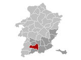 Borgloon Limburg Belgium Map.png