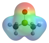 Structure 3D du diméthylsulfoxyde