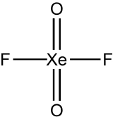 Dioxydifluorure de xénon