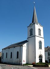 l'église Saint-Aubin et Saint-Antoine