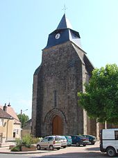 L'église Saint-Paxent de Cluis.