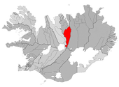 Situation de Eyjafjarðarsveit.